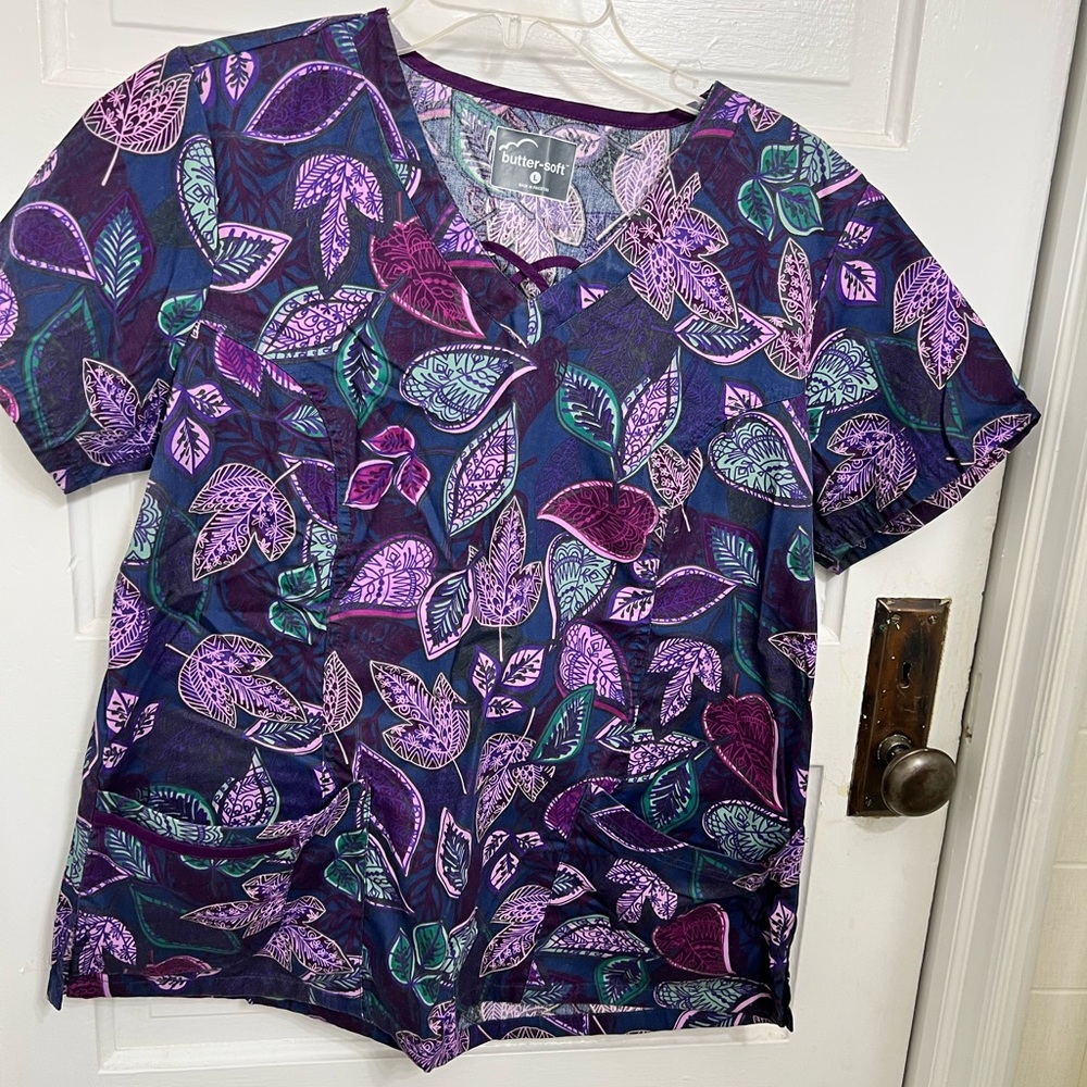 Butter Soft scrub top